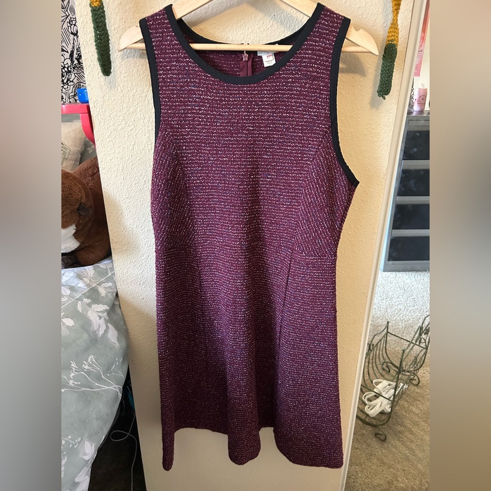 J CREW midi cocktail tweed dress